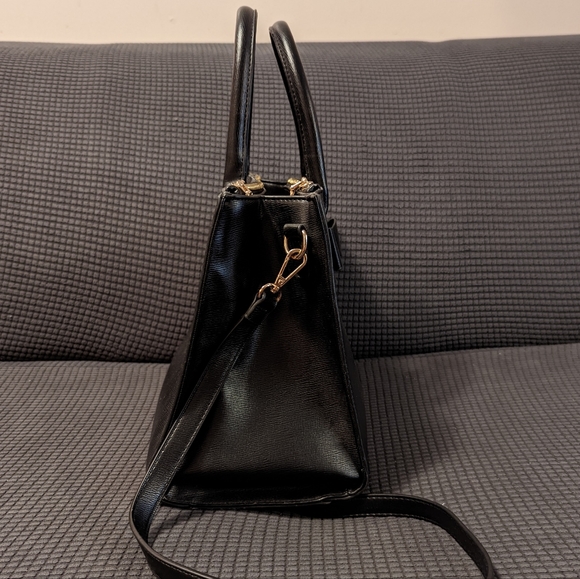 Black bow satchel - Picture 2 of 4